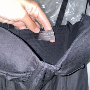 Dress Forum Elegant Black Strapless Dress